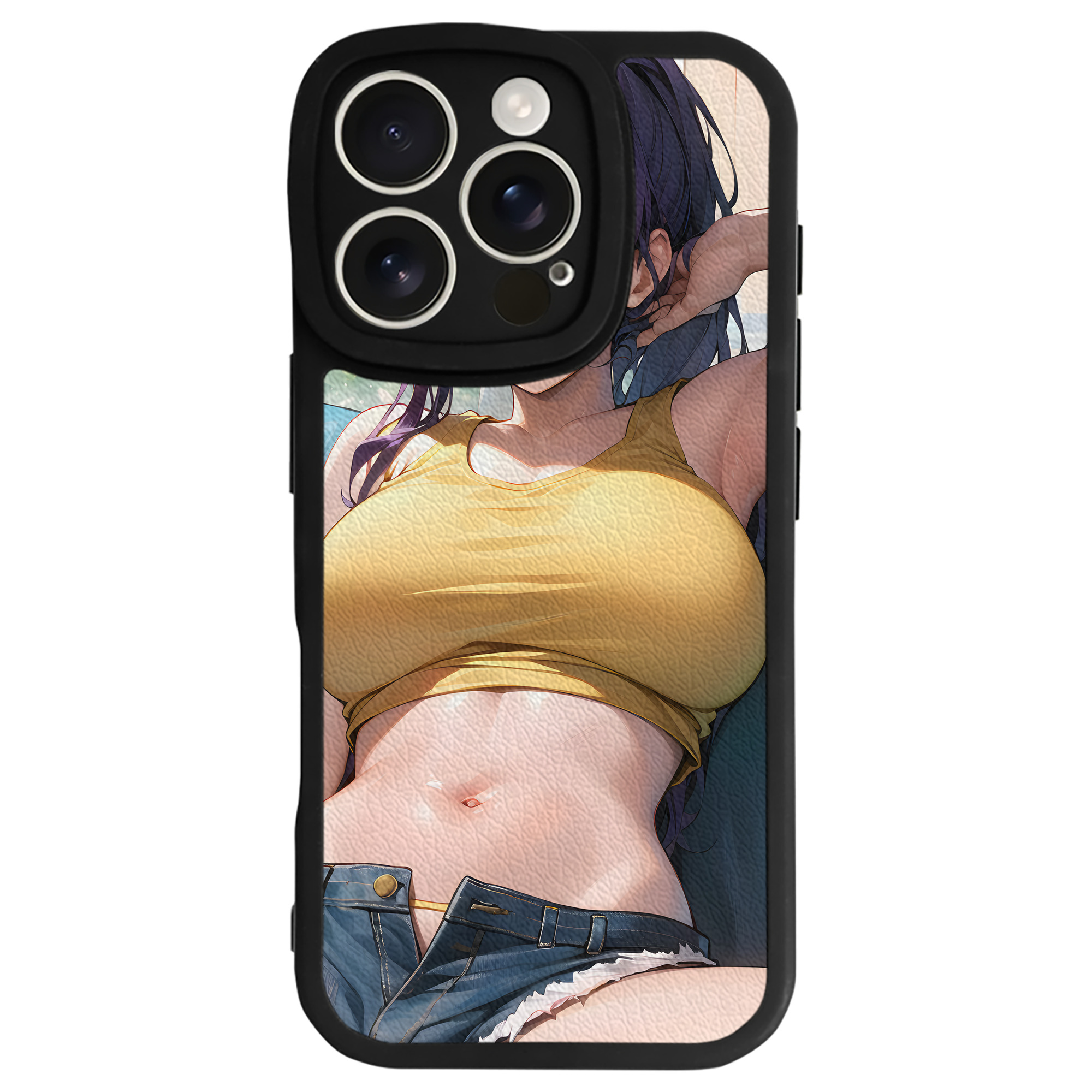 （画像用） EVA 新世紀エヴァンゲリオン 【iPhone 16シリーズ対応】シリコンスマホケース（レザー調） 材質：シリコン